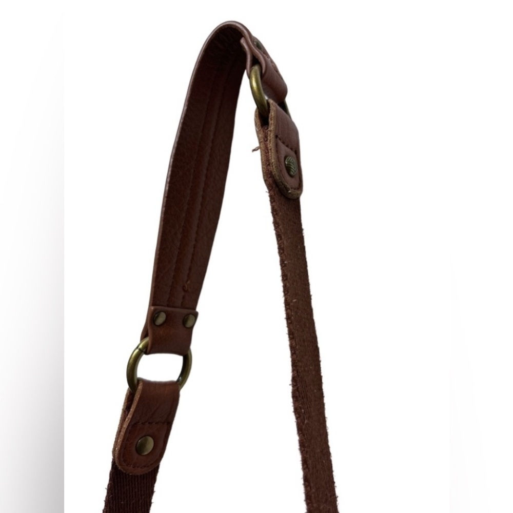 The Sak! Stylish Brown Leather Crossbody Bag-EUC - Picture 6 of 10